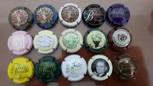 Capsule de champagne lot de 15