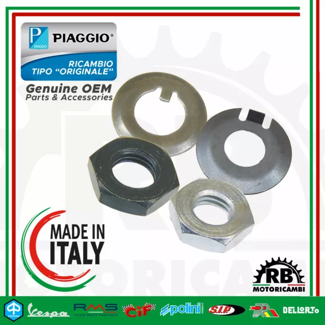 Dadi E Rondelle Frizione Pignone Vespa Special L N R Primavera Et3 Pk S - Ci0753