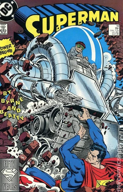 Superman 19A Ordway 1st Printing VG/FN 5.0 1988 Stock Image Low Grade