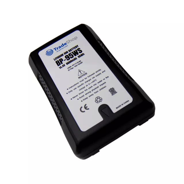 Akku 95Wh 6600mAh 14,4V für Sony DSR-70AP DVW-709WSP DXC-D35L DXC-D50