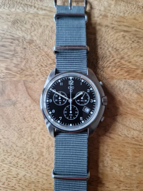 CWC CABOT FALCON Pilots Quartz Chronograph Watch 599.00 PicClick UK