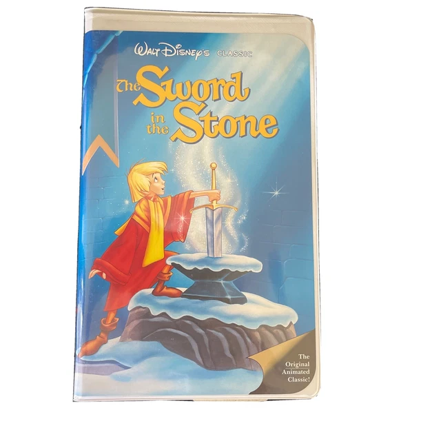 WALT DISNEY THE Sword in the Stone (VHS, 1991 - Black Diamond) Ultra