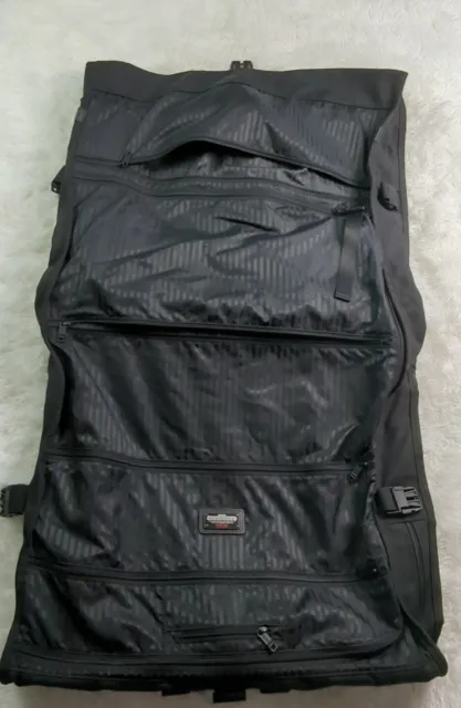 TUMI Black Alpha Ballistic Nylon Bi-Fold Garment Bag Suit Case Style 231D3 3