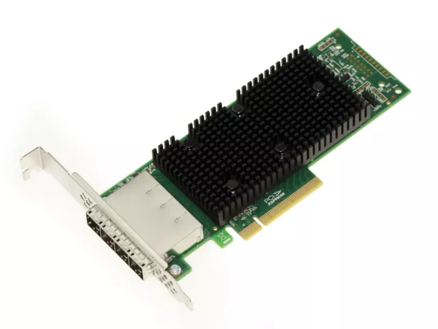 Carte contrôleur PCIe 3.1 SAS SATA - 12GB - 16 Ports EXTERNES - OEM 9400-16e