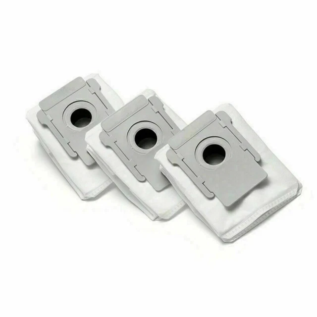 3-Pack Robot Clean Dirt Disposal Bags For Roomba I7+ Vacuum Base Vacuum Cleaner
