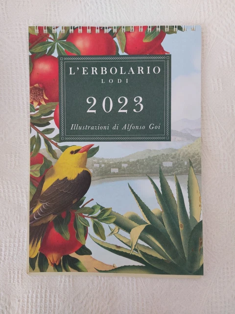 Calendario da parete Erbolario di  Lodi anno 2023 nuovo