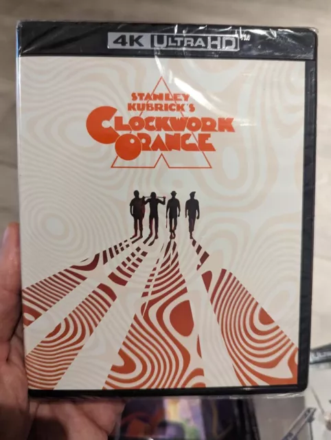 A Clockwork Orange (1971) Stanley Kubrick (Blu-ray + 4K UHD) BRAND NEW!!