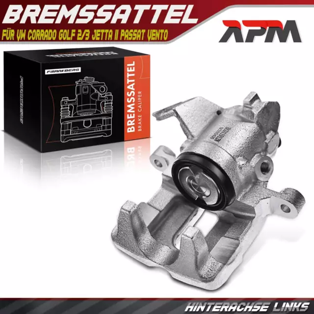 Bremssattel Bremszange Hinten Links für VW Golf 3 Vento 1H Passat Seat Ibiza 6K