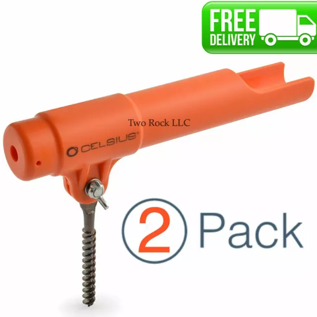 2-PACK - SCREW-IN Ice Fishing - ROD HOLDER - adjustable angle $20.48 -  PicClick