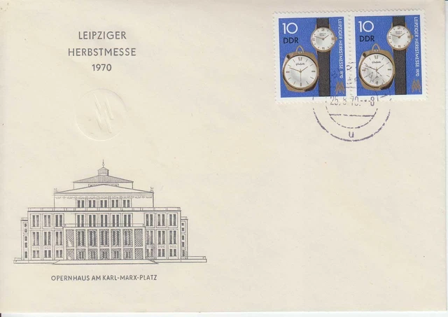 DDR MiNr.: 1601  FDC Leipziger Herbstmesse