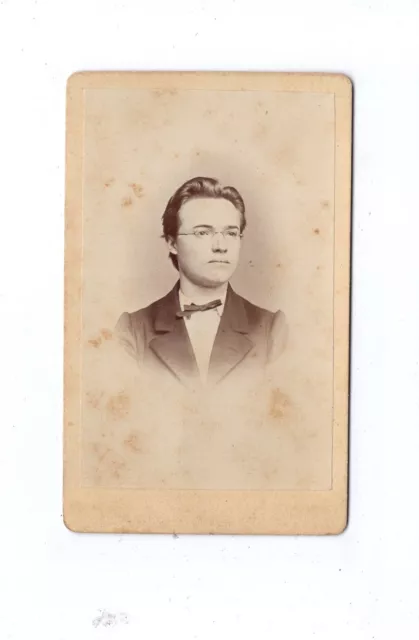 C.F. Schmidt CDV Foto Herrenportrait - Halberstadt um 1870