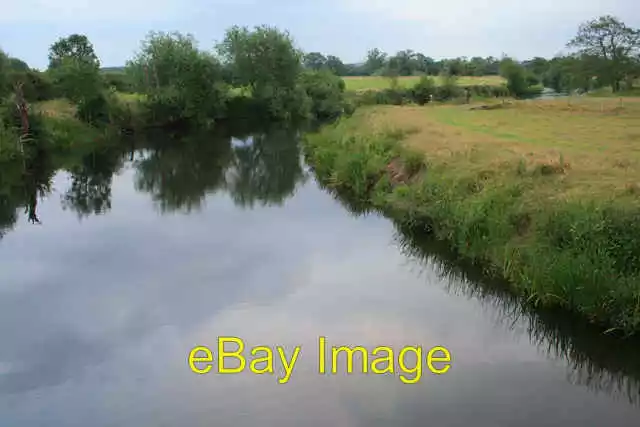 Photo 6x4 The River Derwent, not far to go now Church Wilne Looking south c2008