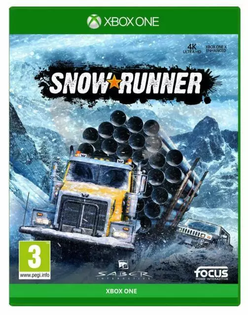 Juego de camión ártico Snowrunner Xbox One EXCELENTE estado envío rápido