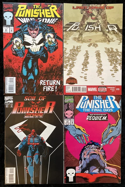Punisher Comics (Lot of 28) Vol. 2 - War Zone Journal - Platoon 2099 Special #1 6