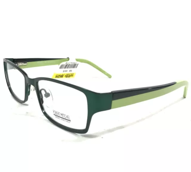 Robert Mitchel Kids Eyeglasses Frames RMJ4000 GN Green Square Full Rim 48-16-130