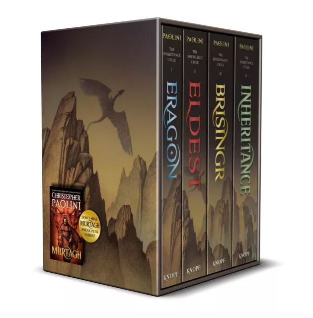 The Inheritance Cycle 4-Book Trade Paperback Boxed Set, Christopher Paolini