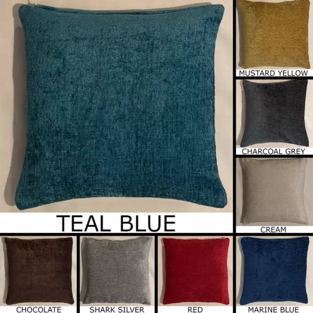 PREMIUM ELITE CHENILLE Cushion Cover Handmade Pillow Case Sofa Bed Home Decor 8.59 PicClick UK