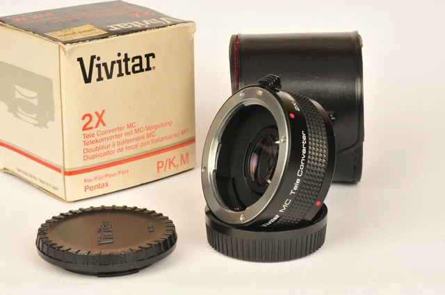 Vivitar Multicoated 2X-22 2x Teleconverter for Pentax K