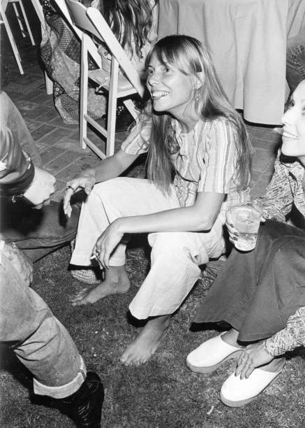 Joni Mitchell Musician Singer Band Group 1960s 1970s Old Music Photo 22