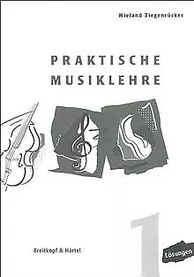Praktische Musiklehre Heft1: Lösungen de Wieland Zieg... | Livre | état très bon