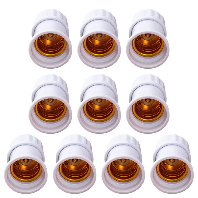 10 stücke Durable Glühbirne Halter Home Hängende Lichtköpfe E27