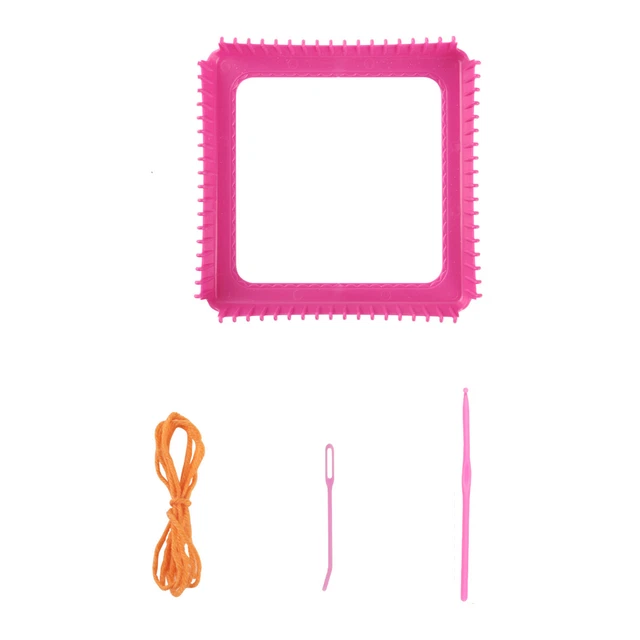 Cadre à Tisser En Bois Pour Enfants Et Adultes - Métier à Tisser Carré Kit Complet Débutants