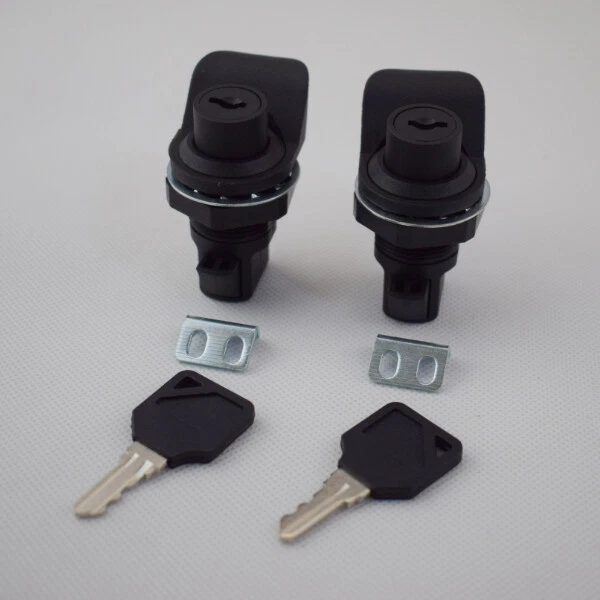 2× Push Button Latch Replacement Southco 93-303 Boat/Car Glovebox Lock W/Keys US