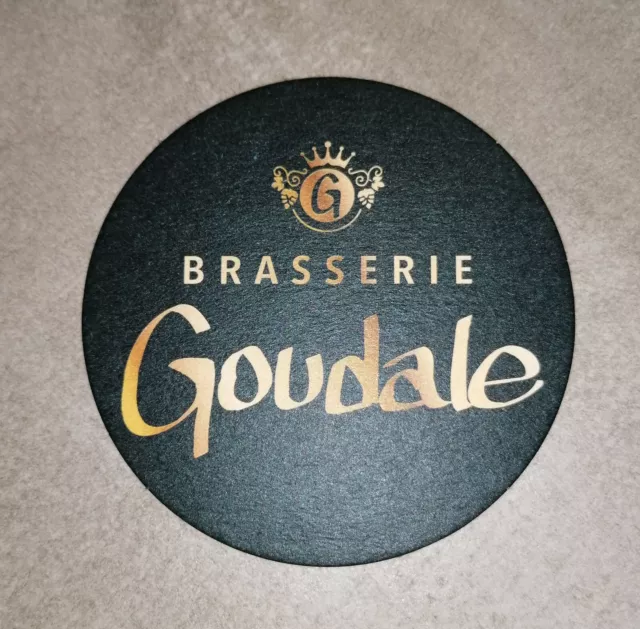 Sous bock bière française Brasserie Goudale de Saint Omer