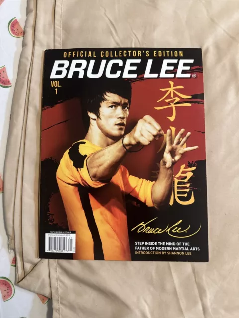 BRUCE LEE Official Collector's Edition Volume 1 2018 introduction by Shannon Lee
