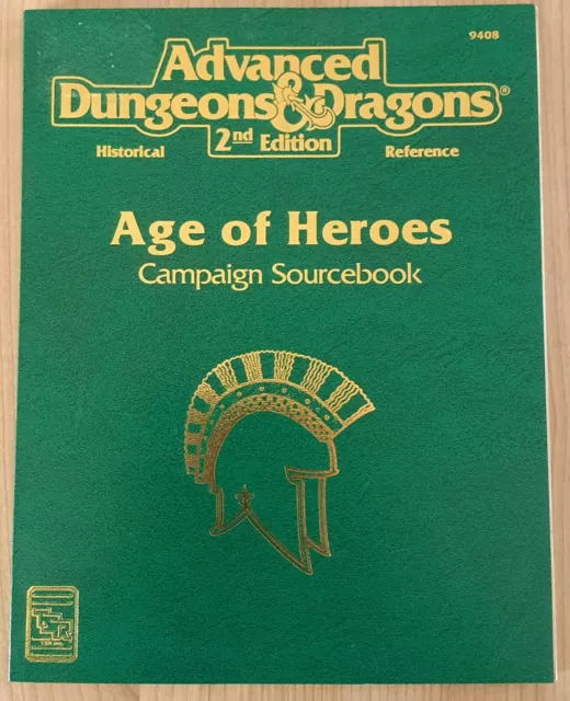 Age of Heroes: Campaign Sourcebook, Advanced Dungeons & Dragons 2nd Ed., RPG