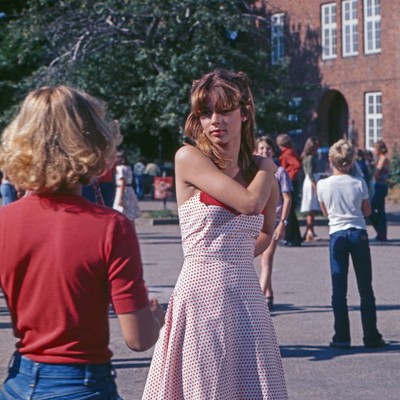 NASTASSJA KINSKI, GERMAN actress, filming of Tatort 1976 OLD PHOTO 13