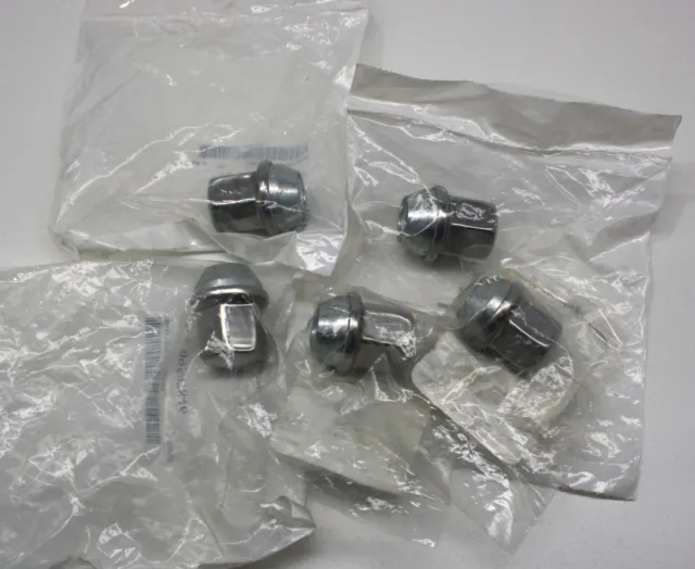 GM 09597846 x5 Chrome Wheel Nuts, Genuine Fits Holden Commodore VE VF