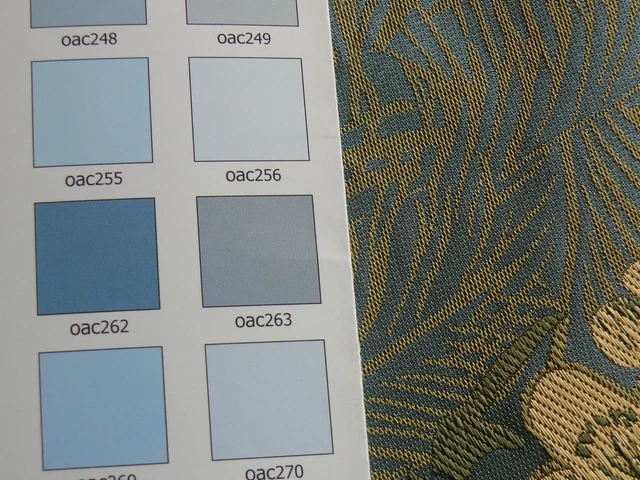Kravet Coutour Imperial Kimono Silk Lampas Mineral Blue Bty Msrp$270/Y 3