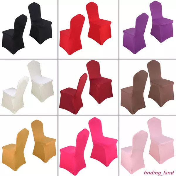 Wholesale UK Spandex Lycra Chair Cover Arched Front Covers wedding party