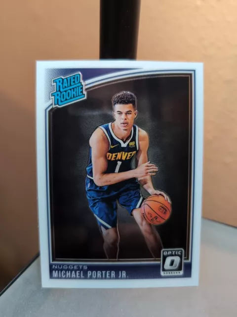 Panini Donruss Optic Michael Porter Jr RC #182 2018-19 clasificación Nuggets novato