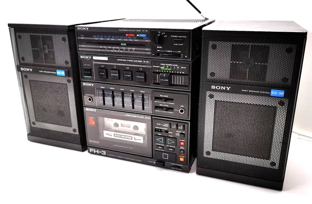 SONY コンパクト（TA-38, TC-38） Yahoo!オークション - SONY ヘリコンポ FH-3(ST-38 TA-38 TC-38