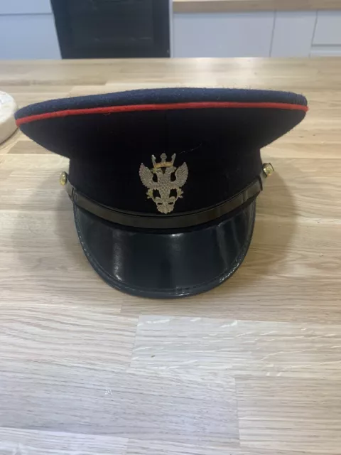 Mercian Regiment Mens Peaked Cap With Badge Approx 55Cm British Army