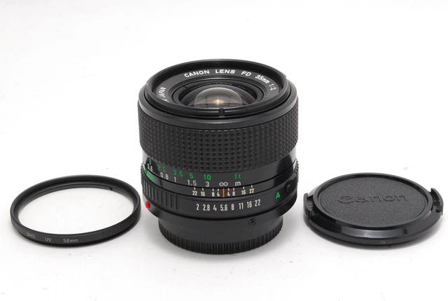 [Near MINT] Canon New FD NFD 35mm f2 MF Wide Angle Lens For AE-1 A-1 SLR JAPAN