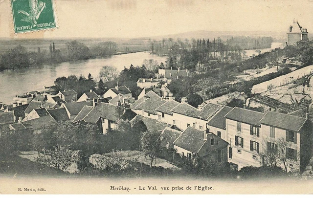 95 Herblay #As29901 Le Val Vue Prise De L Eglise