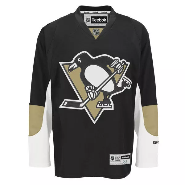 NHL Trikot Pittsburgh Penguins blank black Premier Eishockey Jersey