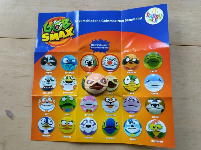Gobsmax  Spielzeug Happy Meal McDonalds "Sloth" Kreuz