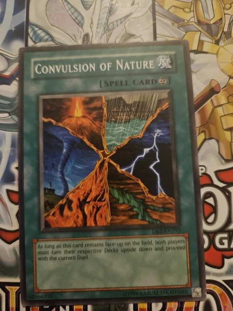 YUGIOH CONVULSION OF Nature DB2-EN193 Common NM 4.44 - PicClick UK