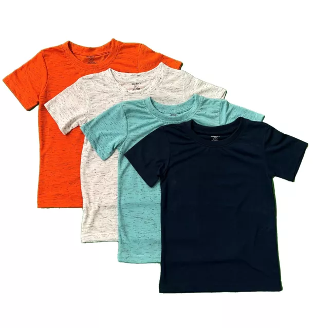 Studio 3 Boys Four Pack Assorted Color T-Shirts Size 2T 3T 4T 5T 4 5/6 7