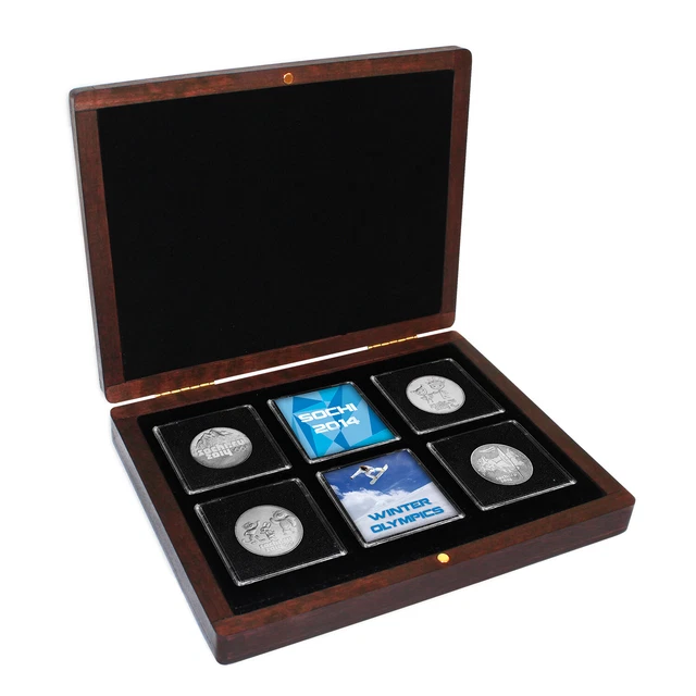 Olympic Memorabilia Sochi 2014 Genuine Collectable Silver Coin Collection