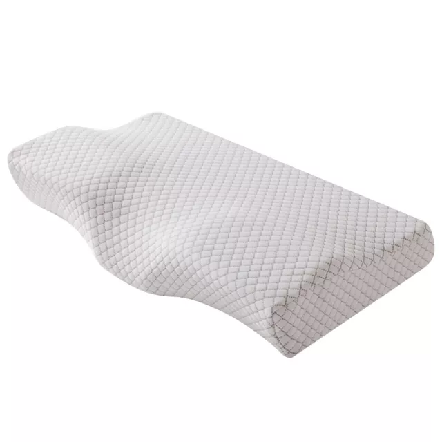 Contour Memory Foam Pillow Ergonomic Cervical Orthopedic for Neck Pain Sleeping