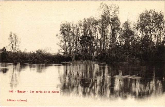 CPA Saacy Les bords de la Marne FRANCE (1300537)