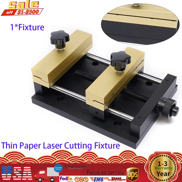 Thin Paper Laser Cutting Fixture Copper Brass Foil Gold Foil Silver Foil Holder