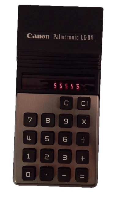Canon LE-10 (Palmtronic) calculator details