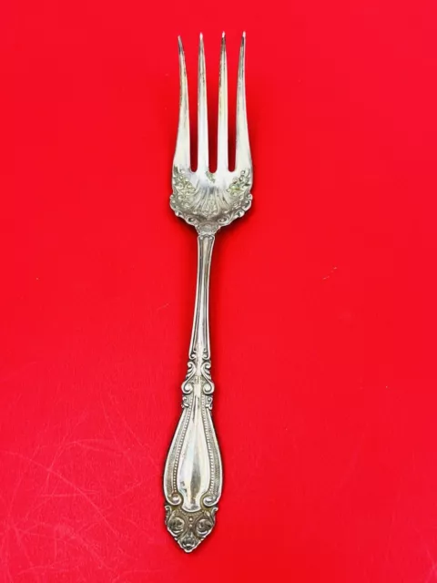 VTG WM Rogers Silverplate Serving Fork with Eagle & Star Mark Serving  6 1/2"