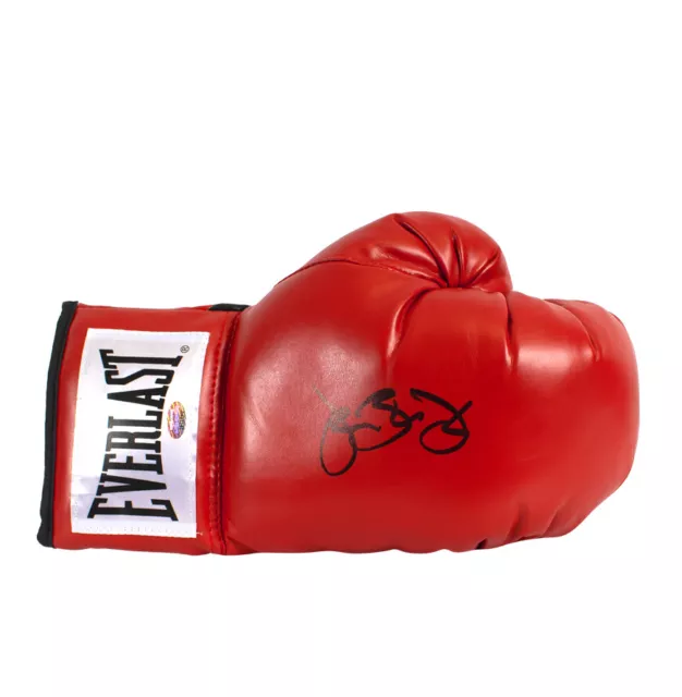 James Buster Douglas Signed Boxing Glove - Everlast, Red Autograph